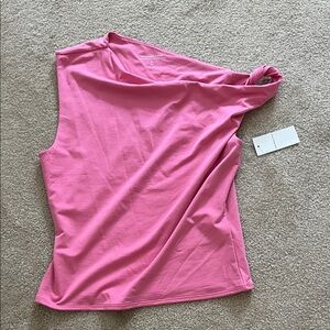Abercrombie Assymetrical Shoulder Top- medium